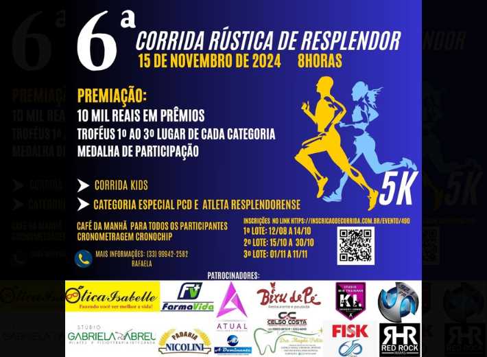 6ª CORRIDA RÚSTICA DE RESPLENDOR